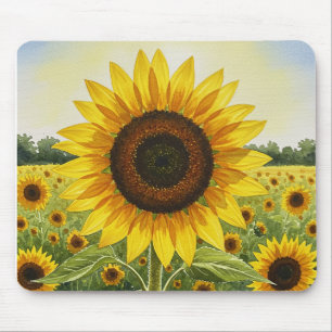 Sunflower Mouse Pad