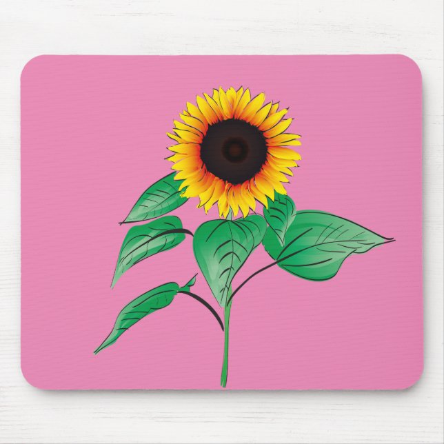 Sunflower Mouse Pad (Front)