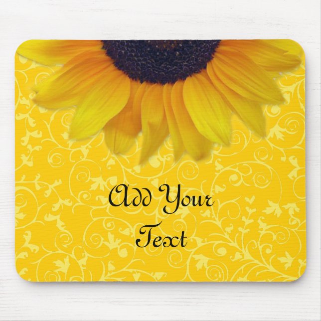 Sunflower Mouse Pad (Front)