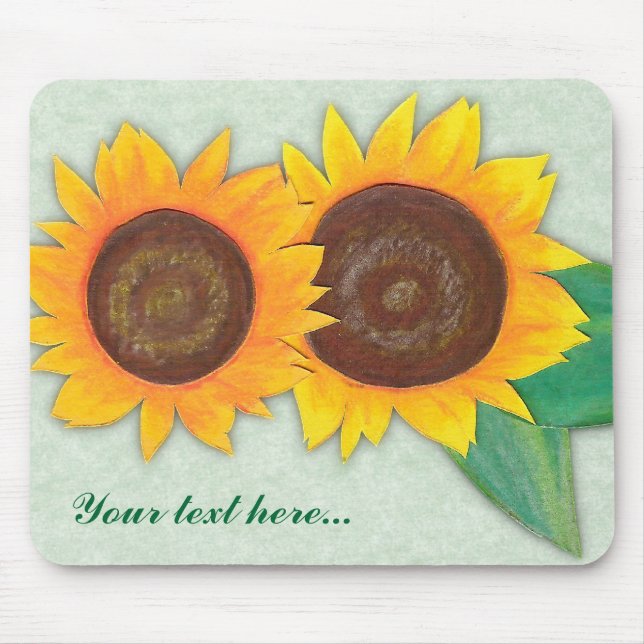 Sunflower Mousepad (Front)
