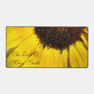 Sunflower mousepad *personalise* desk mat