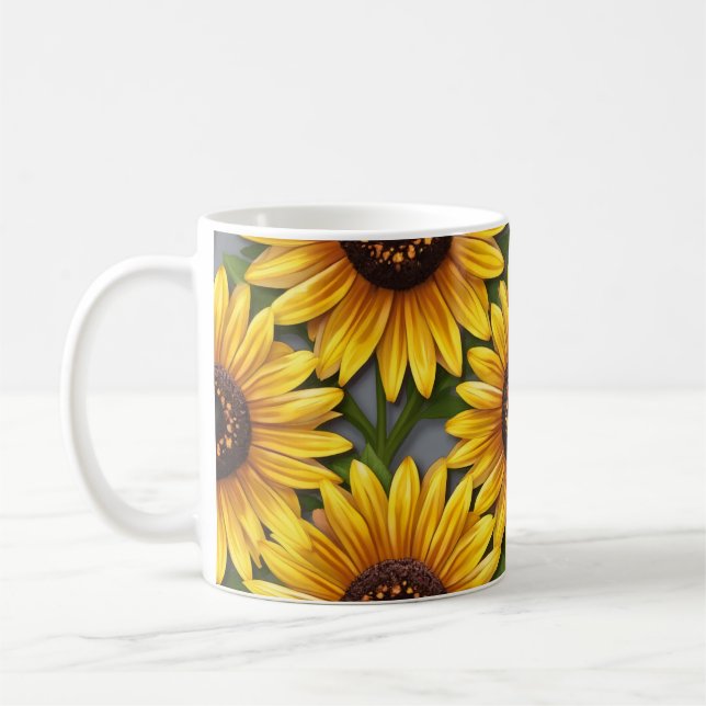 sunflower Mug (Left)