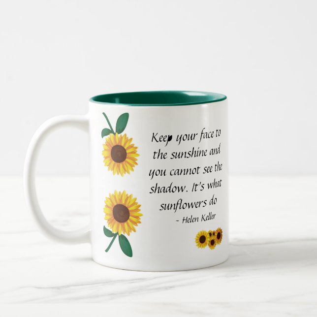 Sunflower Mug (Left)