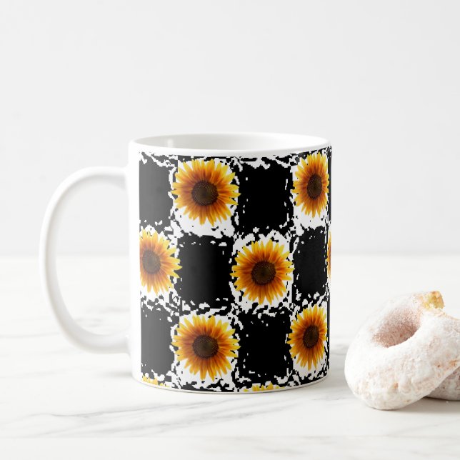 Sunflower Mug (With Donut)
