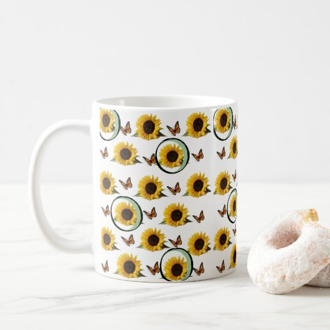 Sunflower Mug (With Donut)
