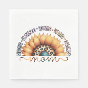 Sunflower Mum Napkin