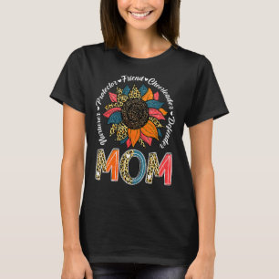 Sunflower Mum Nurturer Protector Friend Mother's D T-Shirt