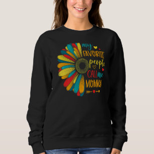 Sunflower My Favourite People Call Me Mummy 2022 M Sweatshirt
