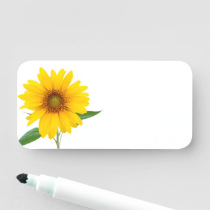 Sunflower Name Tag