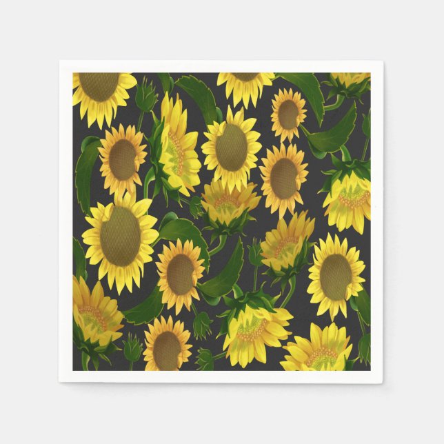 Sunflower Napkin (Front)