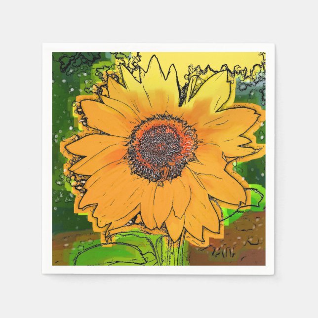 SUNFLOWER NAPKIN (Front)