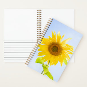 Sunflower Nature Photo Notebook