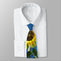 Sunflower Necktie