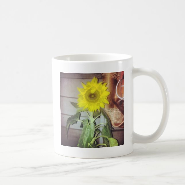 sunflower nine in the afternoon coffee mug (Right)