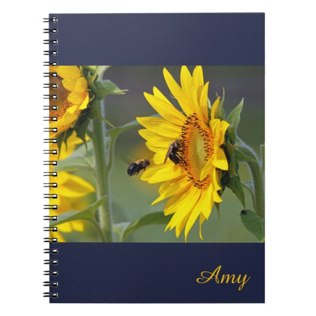 Sunflower notebook (Front)