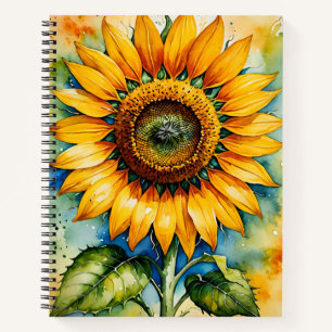 Sunflower Notebook