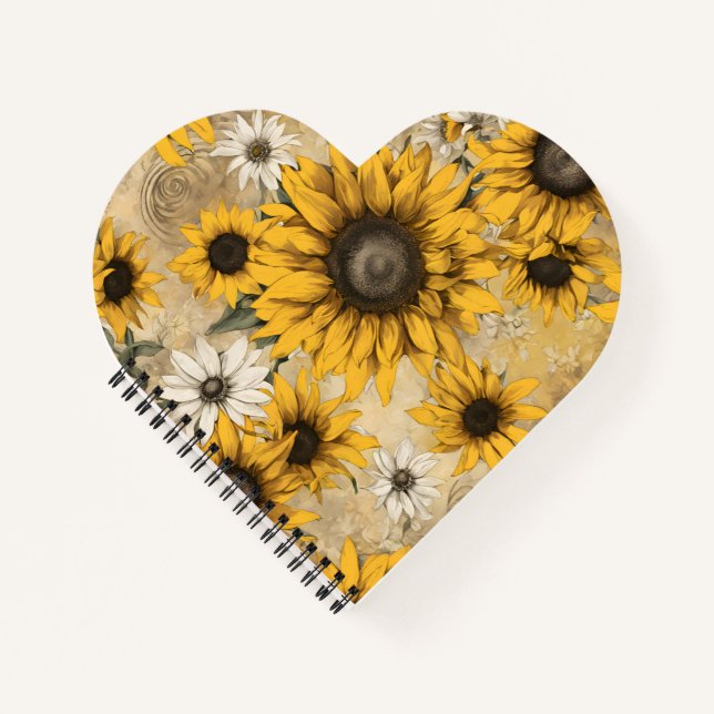 Sunflower Notebook (Front)