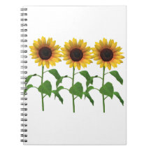 Sunflower Notebook