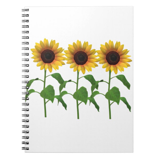 Sunflower Notebook (Front)
