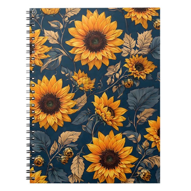 Sunflower Notebook (Front)