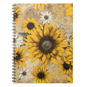Sunflower Notebook
