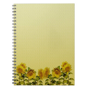 Sunflower Notebook