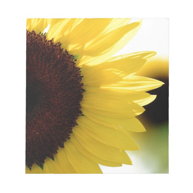 Sunflower Notepad (Front)