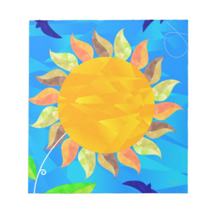 Sunflower Notepad