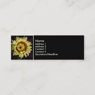 sunflower of a sort mini business card