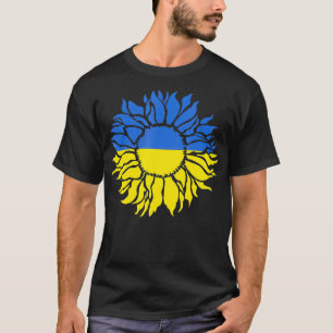 Sunflower Of Peace Ukraine Ukraine Strong Vyshyvan T-Shirt