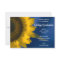 Sunflower on Blue Graduation Party Invitation