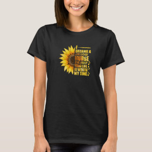 Sunflower Oncology  Medical Nursing Became A Oncol T-Shirt