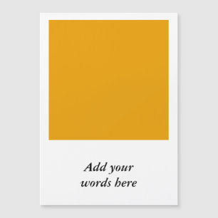 Sunflower Orange Solid Colour