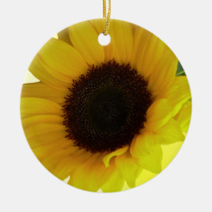 Sunflower Ornament Beautiful Yellow Flower Decor