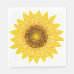Sunflower Paper Napkins
