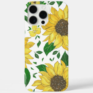 Sunflower Pattern Design  Bright & Cheerful Floral iPhone 16 Pro Max Case
