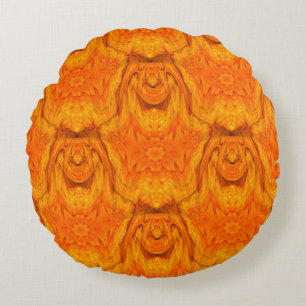 Sunflower people....... round cushion