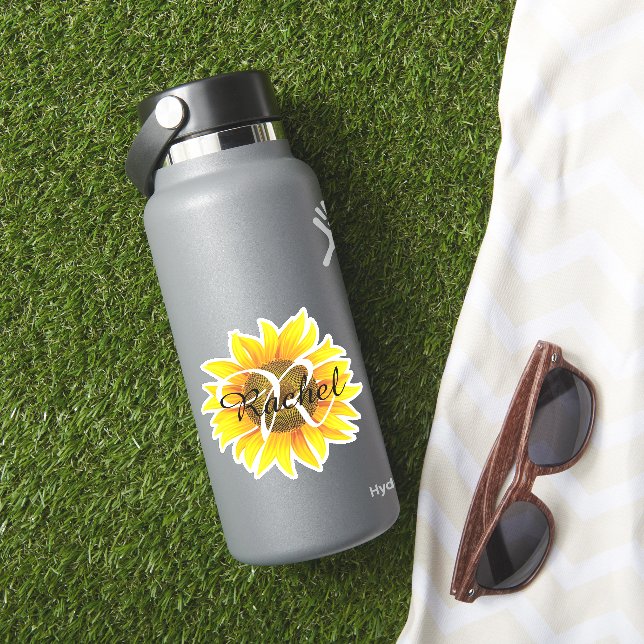 Sunflower personalised (HydroFlask Insitu)
