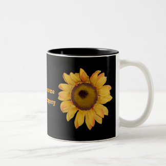 Sunflower Personalised Coffee Mug