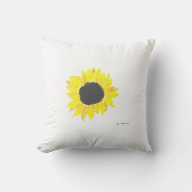 Sunflower Pillow (Front)