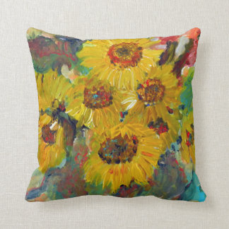 sunflower pillow