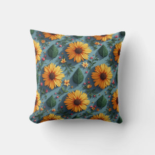 sunflower pillow cushion