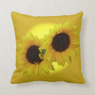 Sunflower Pillows Sunny Sunflower Pillows & Decor