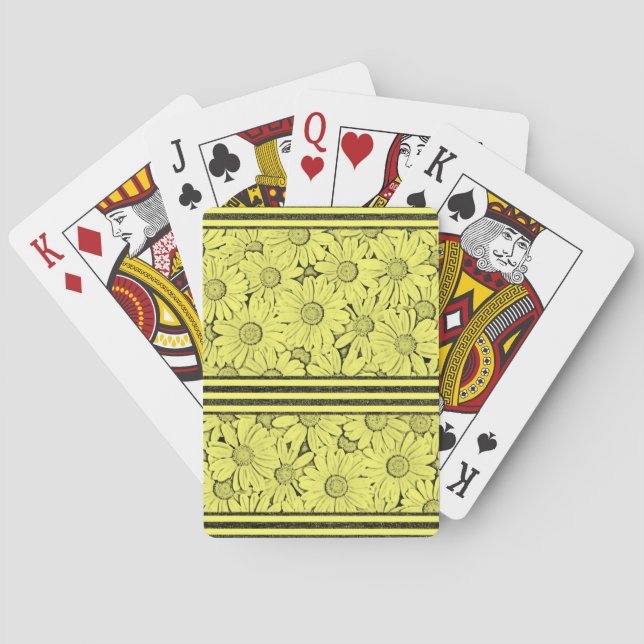 Sunflower Playing Card Deck (Back)