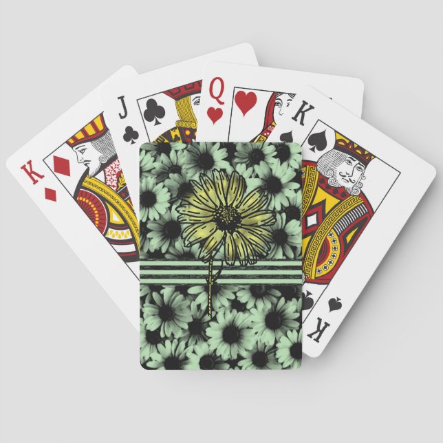 Sunflower Playing Card Deck (Back)