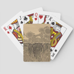 Sunflower Playing Card Deck