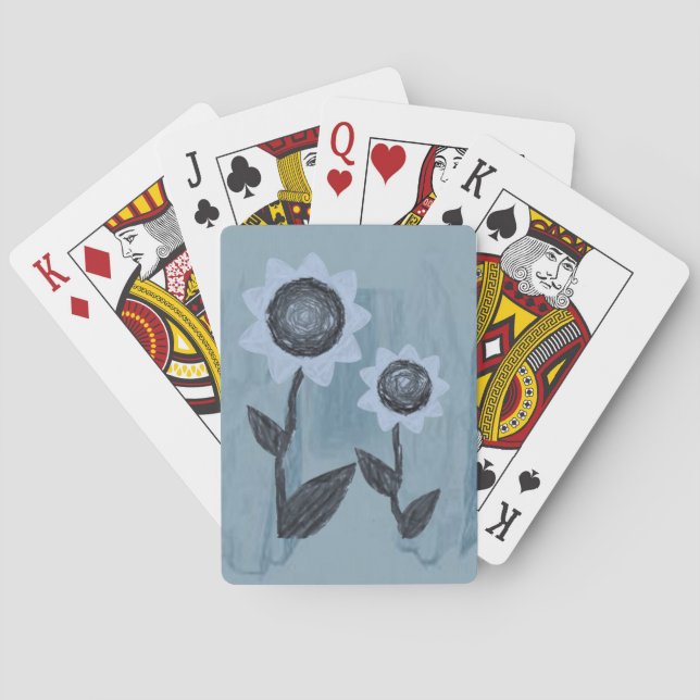 Sunflower Playing Card Deck (Back)