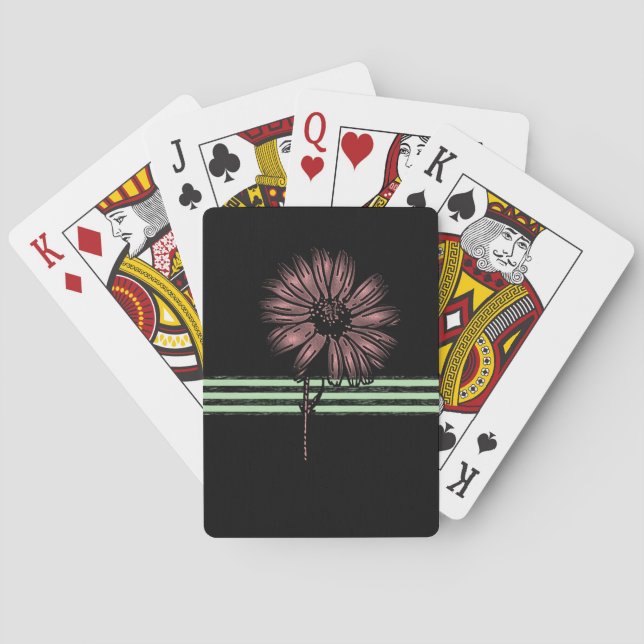 Sunflower Playing Card Deck (Back)
