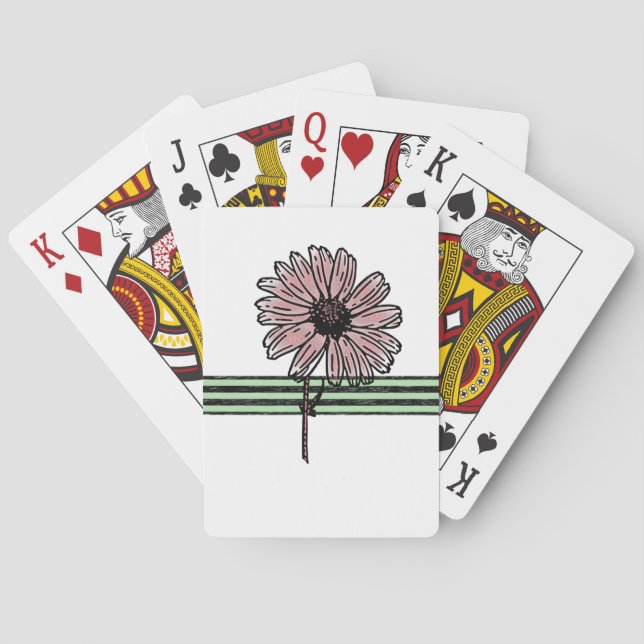 Sunflower Playing Card Deck (Back)