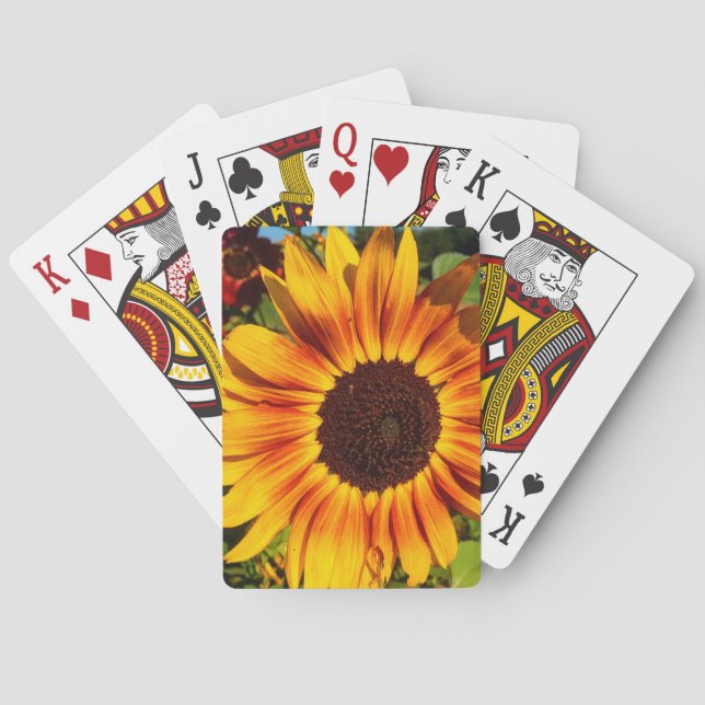 Sunflower Playing Cards (Back)